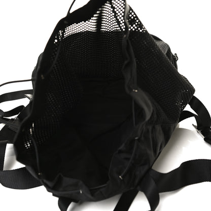 Prada Re-Nylon Saffiano Convertible Belt Bag Black 9 of 17