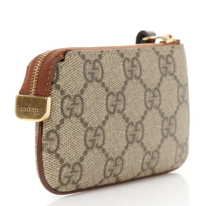 Gucci GG Supreme Monogram Key Case Brown 3 of 8