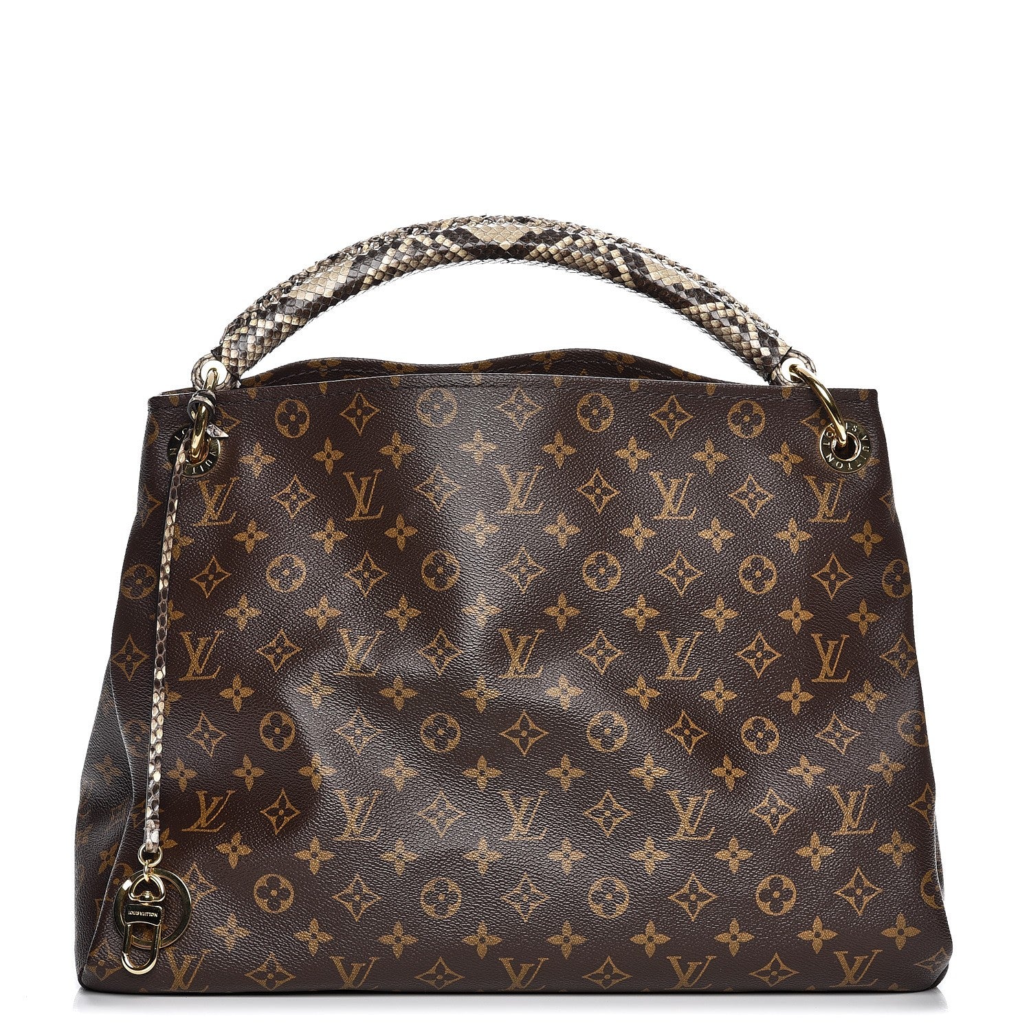 Louis Vuitton Snakeskin Monogram Artsy MM 1 of 7