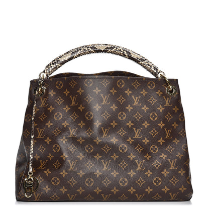 Louis Vuitton Snakeskin Monogram Artsy MM 1 of 7