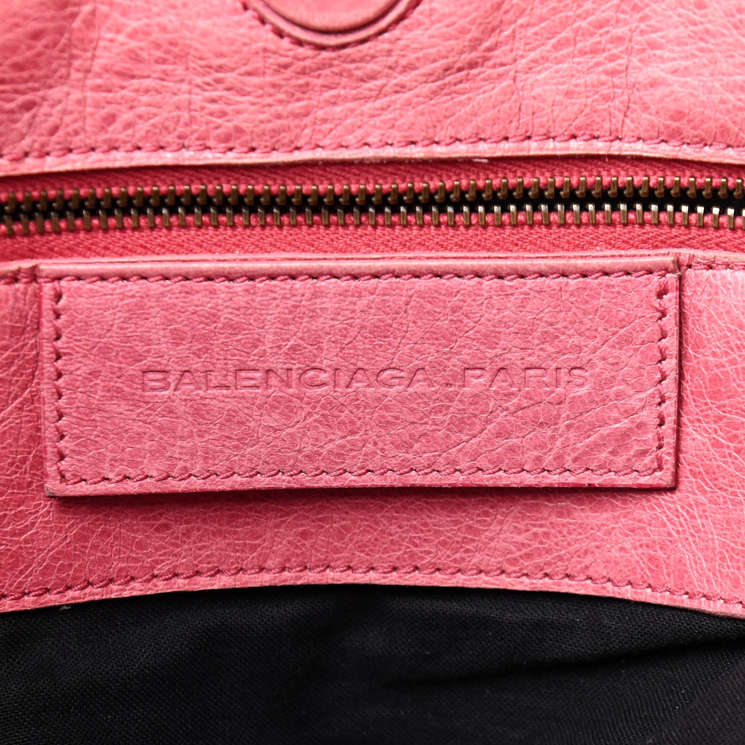 Balenciaga Agneau Classic Hardware S Sunday Tote Pivoine 6 of 9