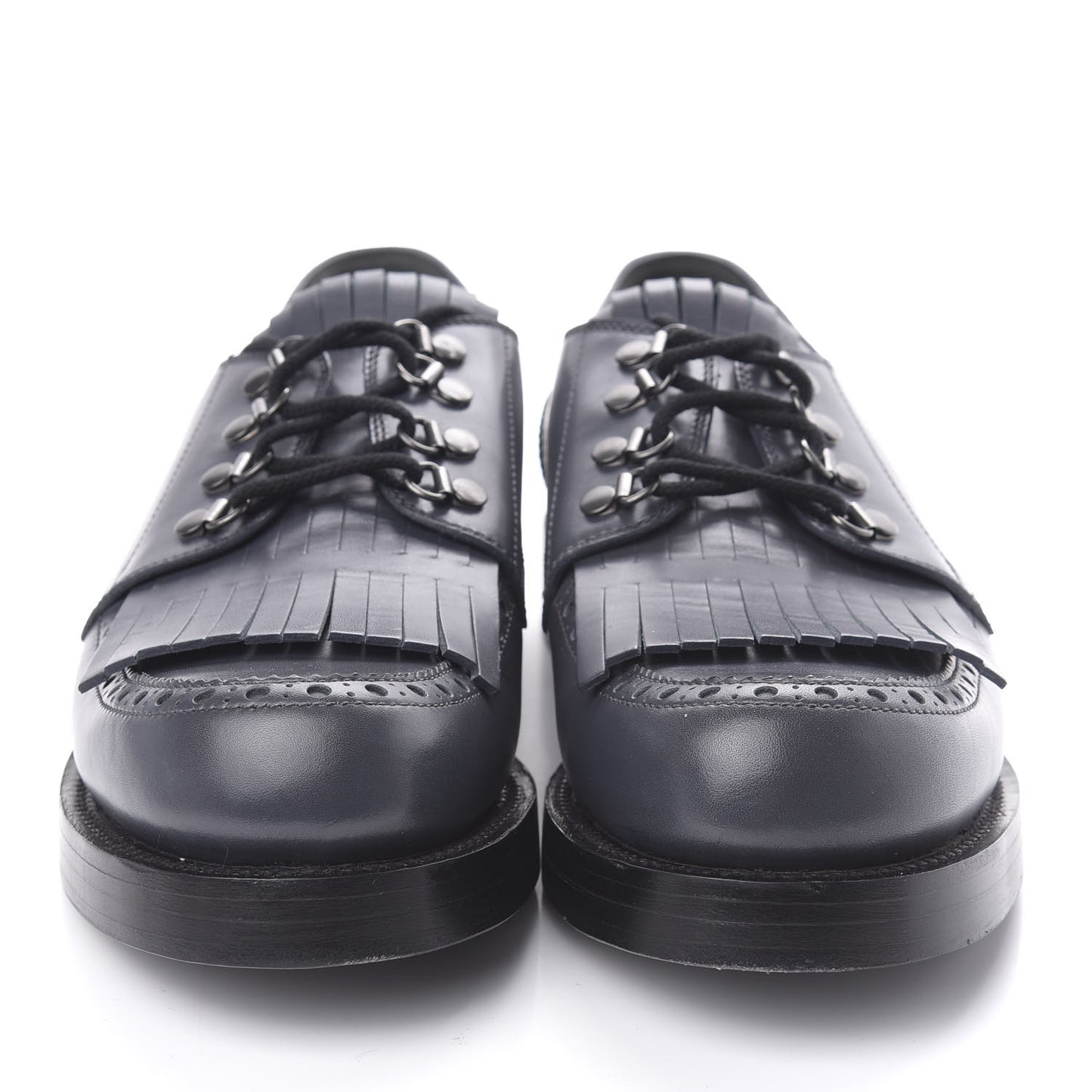 Calfskin Mens Oxfords 9 Grey