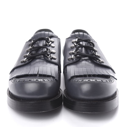 Gucci Calfskin Mens Oxfords 9 Grey 2 of 11