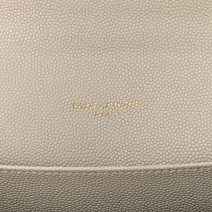Saint Laurent Grain de Poudre Mini Uptown Crossbody Bag Crema Soft 6 of 14