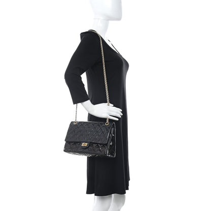 Chanel Patent Quilted 2.55 Reissue 226 Flap Black 2 of 12
