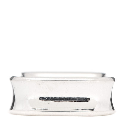 Tiffany Sterling Silver 1837 Square Ring 57 8 4 of 5