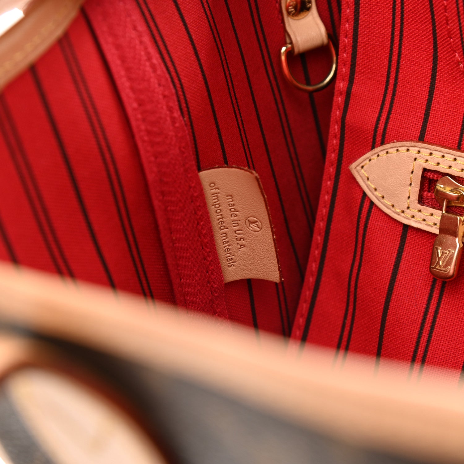 Louis Vuitton Monogram Neo Neverfull MM Cherry 9 of 17