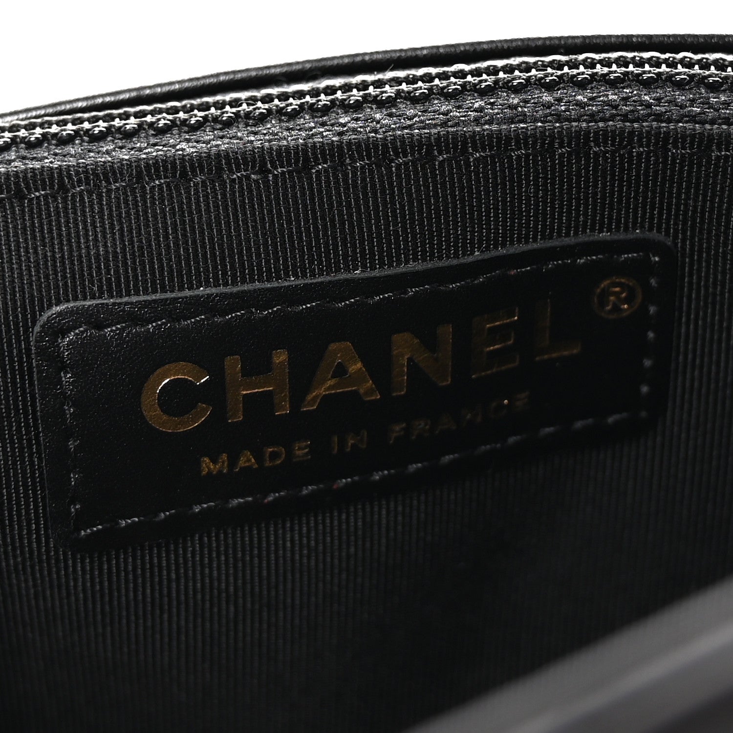 Chanel Crumpled Calfskin Medium Chain All Over Flap Black 6 of 10