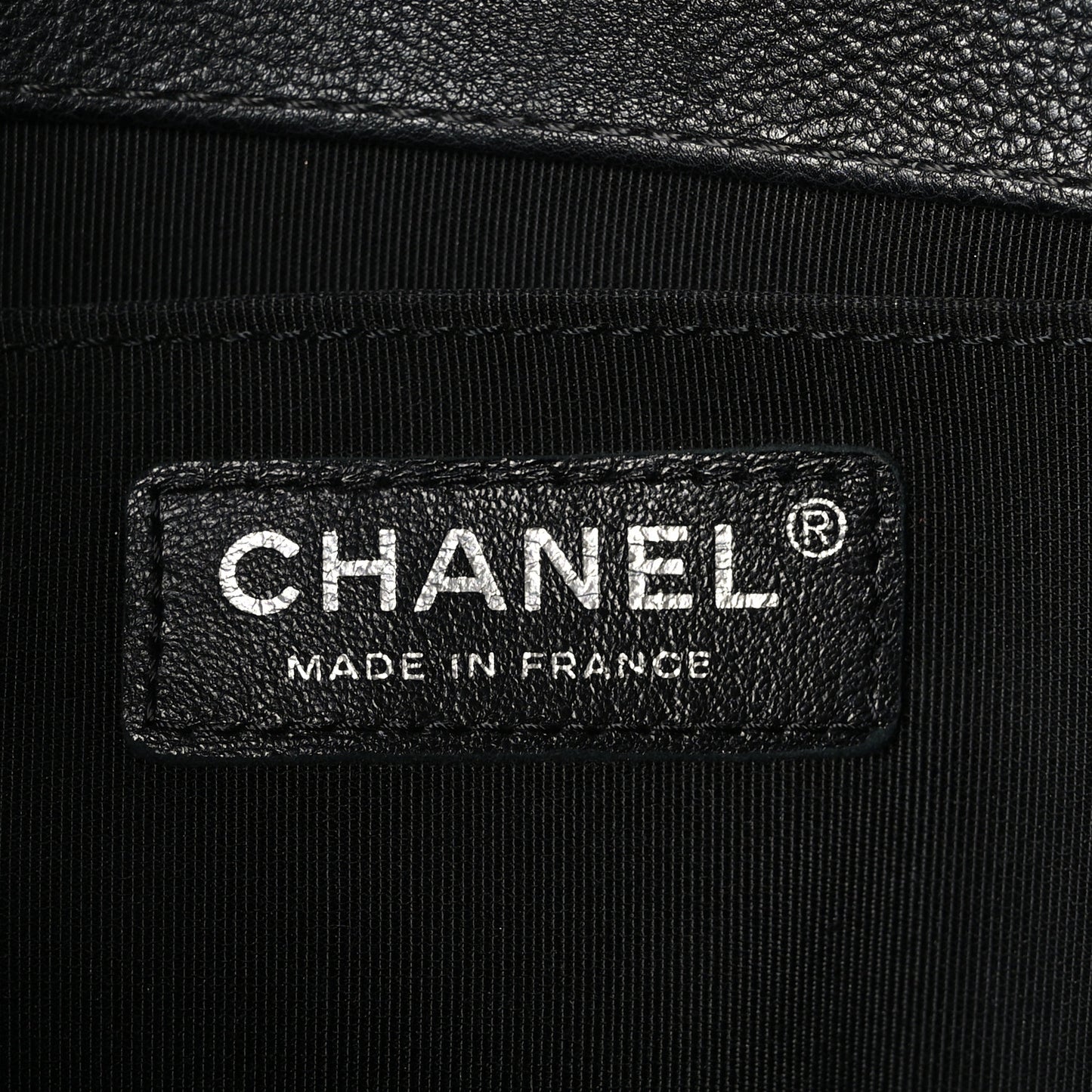 Calfskin Quilted Medium Boy Flap Black