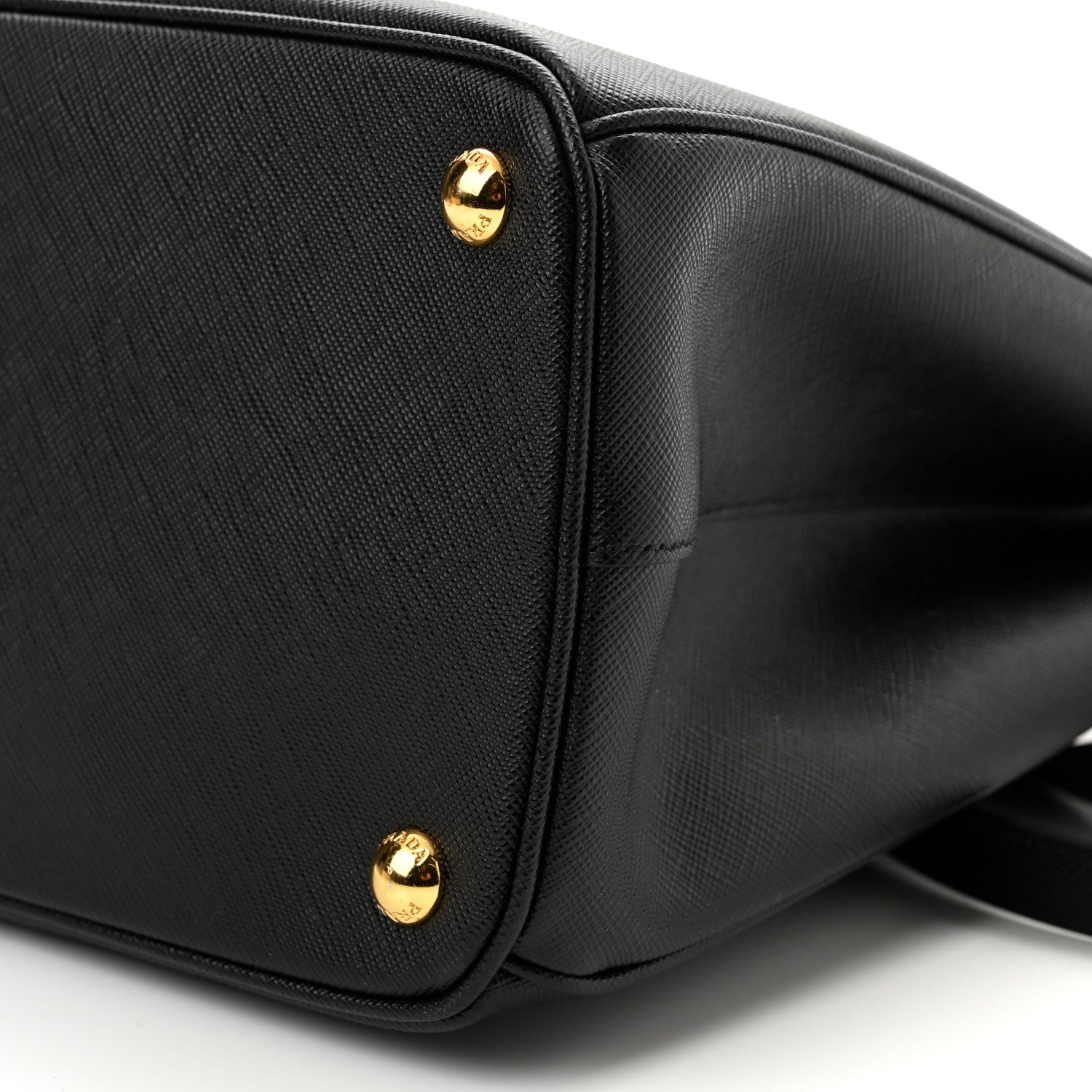 Prada Saffiano Medium Galleria Double Zip Tote Black 9 of 9