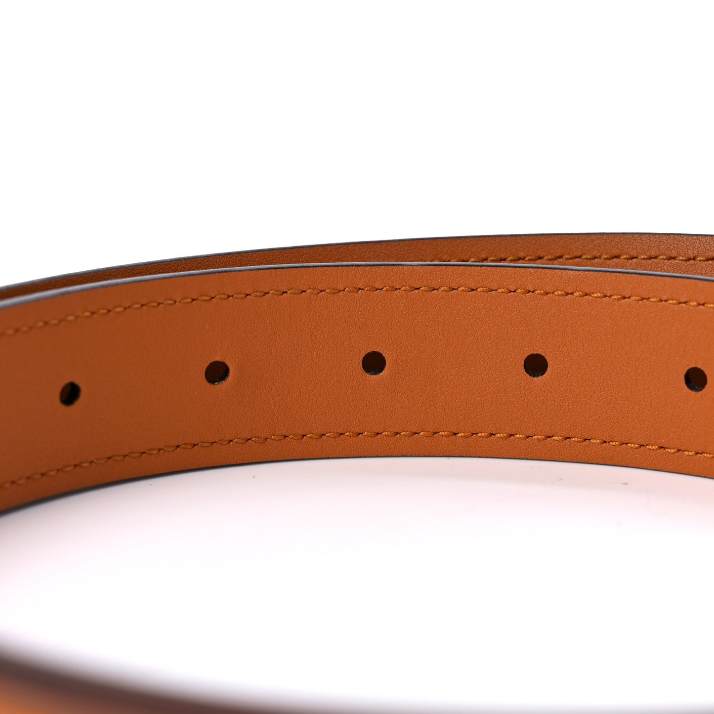 Ciny Lux Calfskin Blondie 30mm Belt 100 40 Blondie Cognac