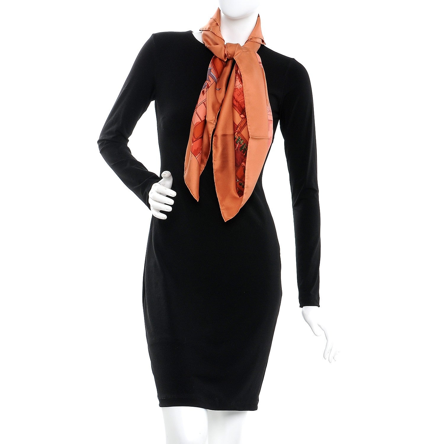 Hermes Silk Les Toits de Paris Scarf 90 2 of 6