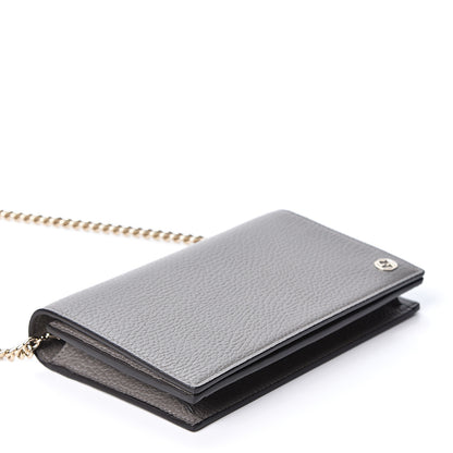 Gucci Dollar Calfskin Medium Betty Chain Wallet Loess 3 of 9