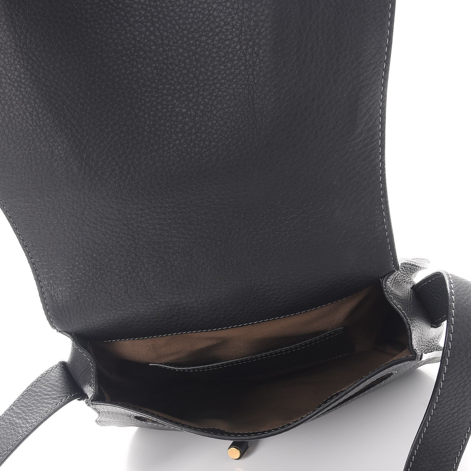 Chloe Calfskin Medium Marcie Round Crossbody Bag Black 5 of 8