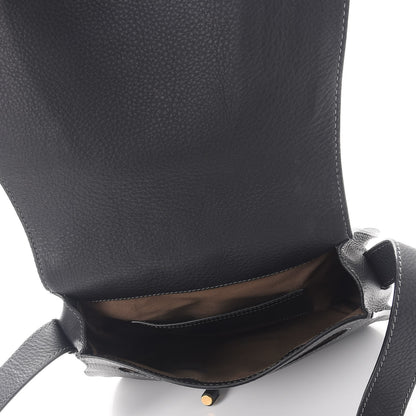 Chloe Calfskin Medium Marcie Round Crossbody Bag Black 5 of 8