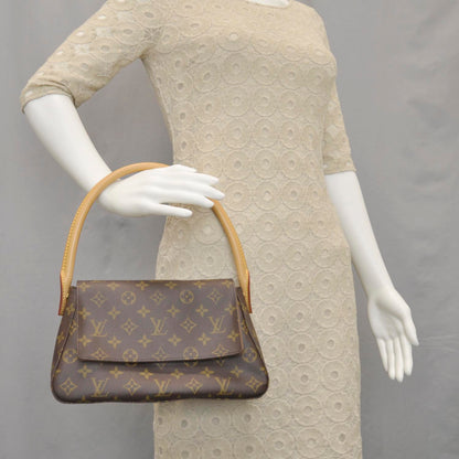 Louis Vuitton Monogram Mini Looping 2 of 10