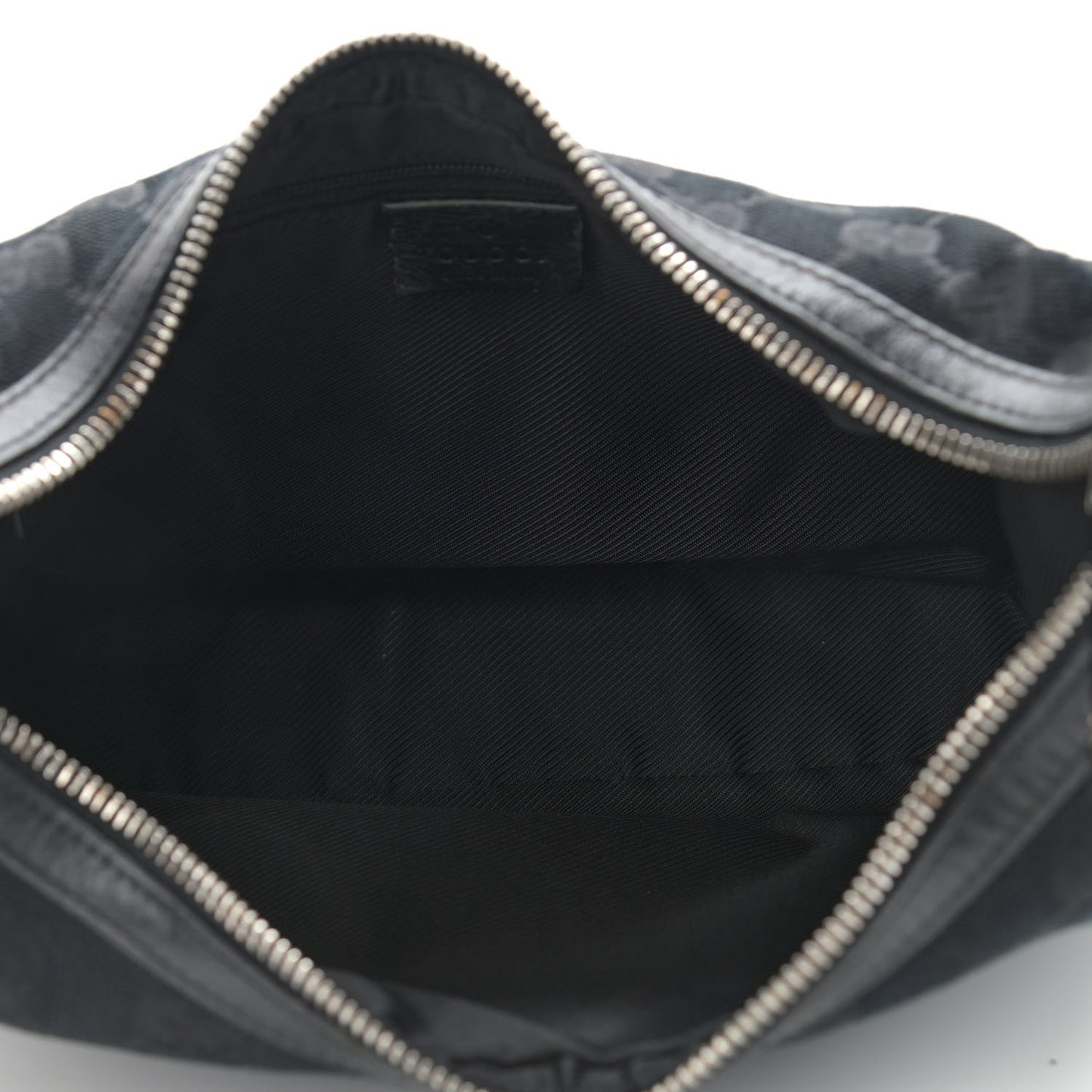 Monogram GG Clasp Hobo Black