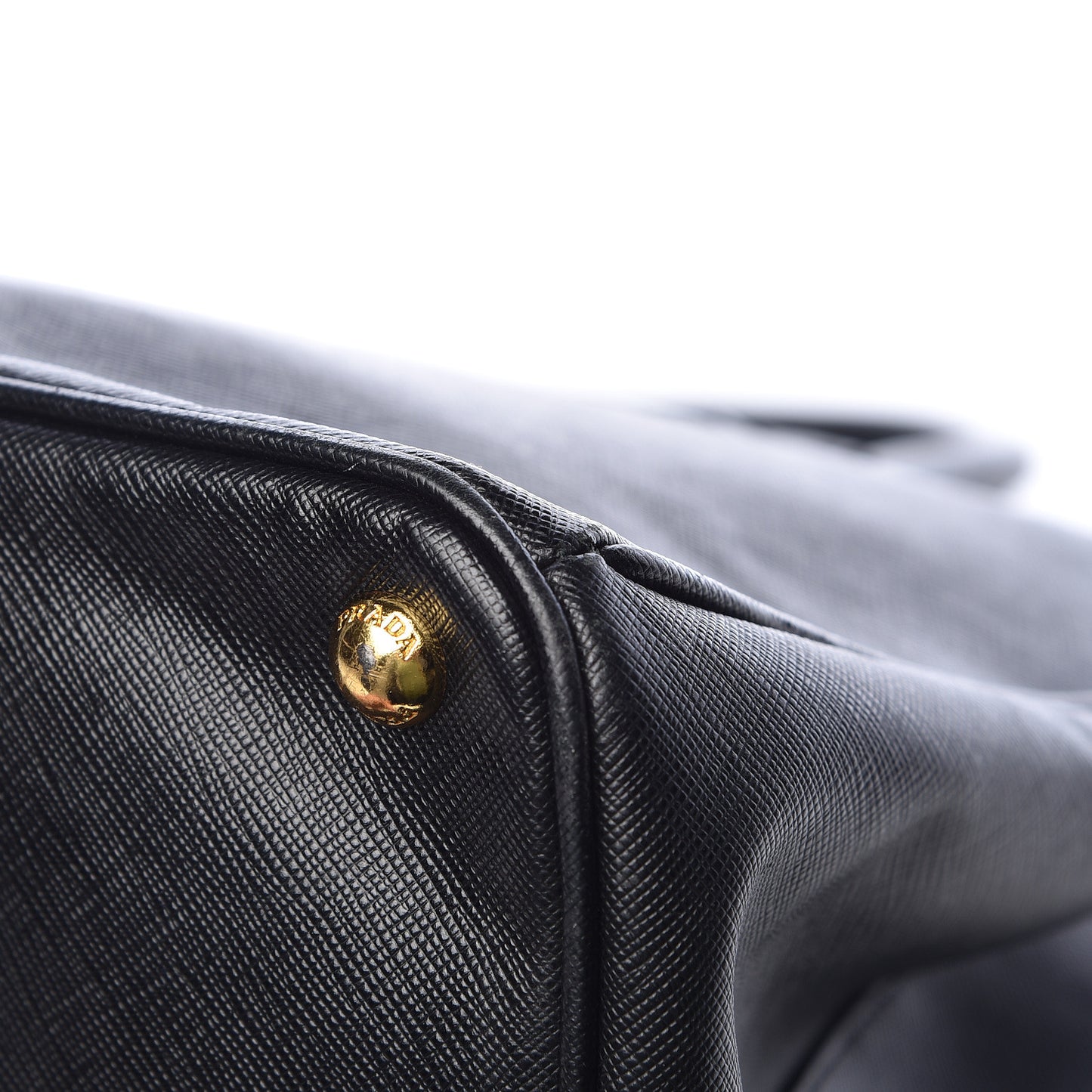 Saffiano Lux Large Tote Black