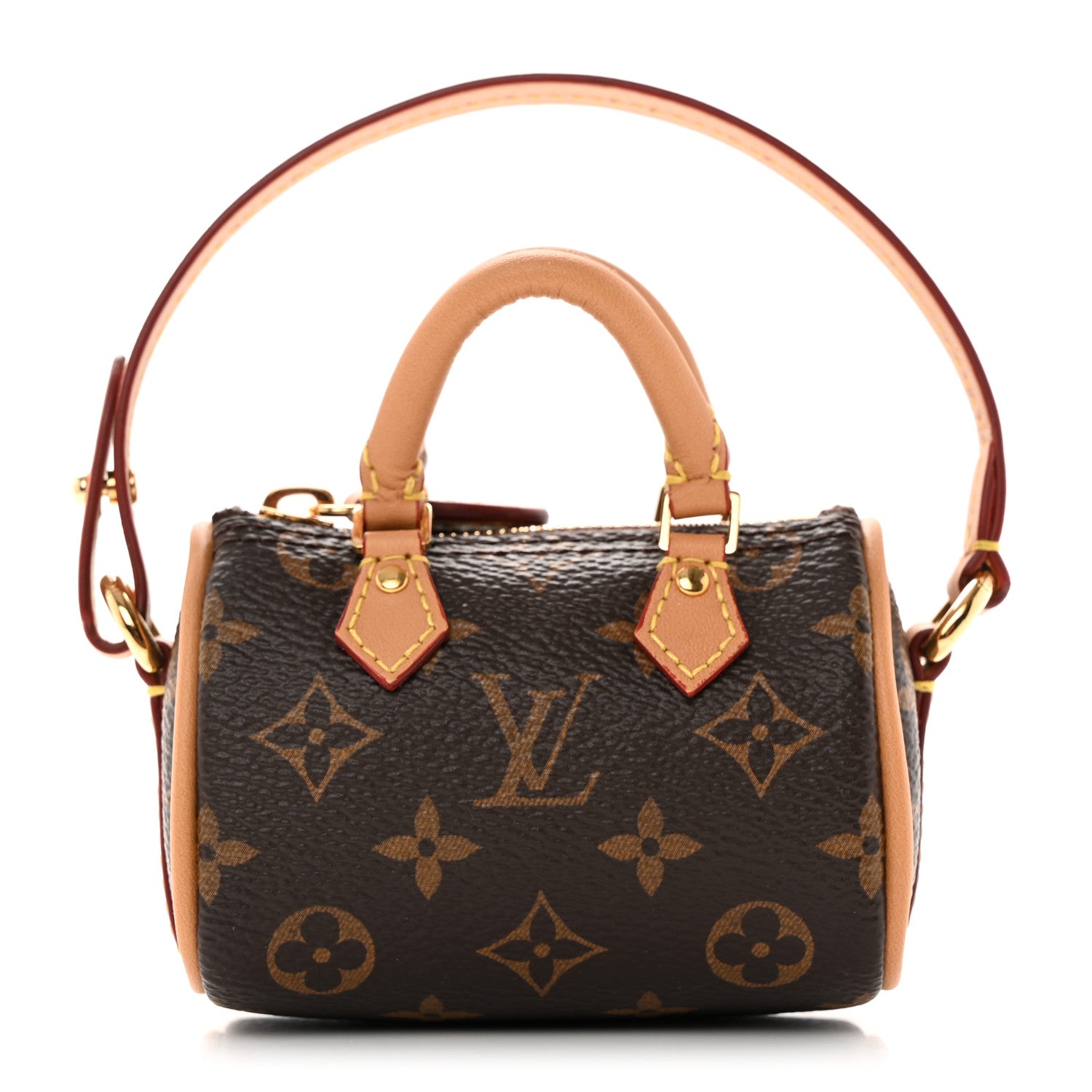 Louis Vuitton Monogram Micro Speedy Bag Charm 1 of 7