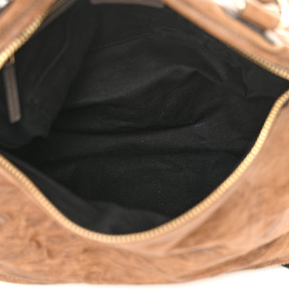 Givenchy Tumbled Sheepskin Medium Pandora Charcoal 5 of 14