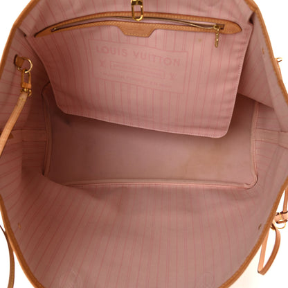 Louis Vuitton Damier Azur Neo Neverfull GM Rose Ballerine 6 of 20