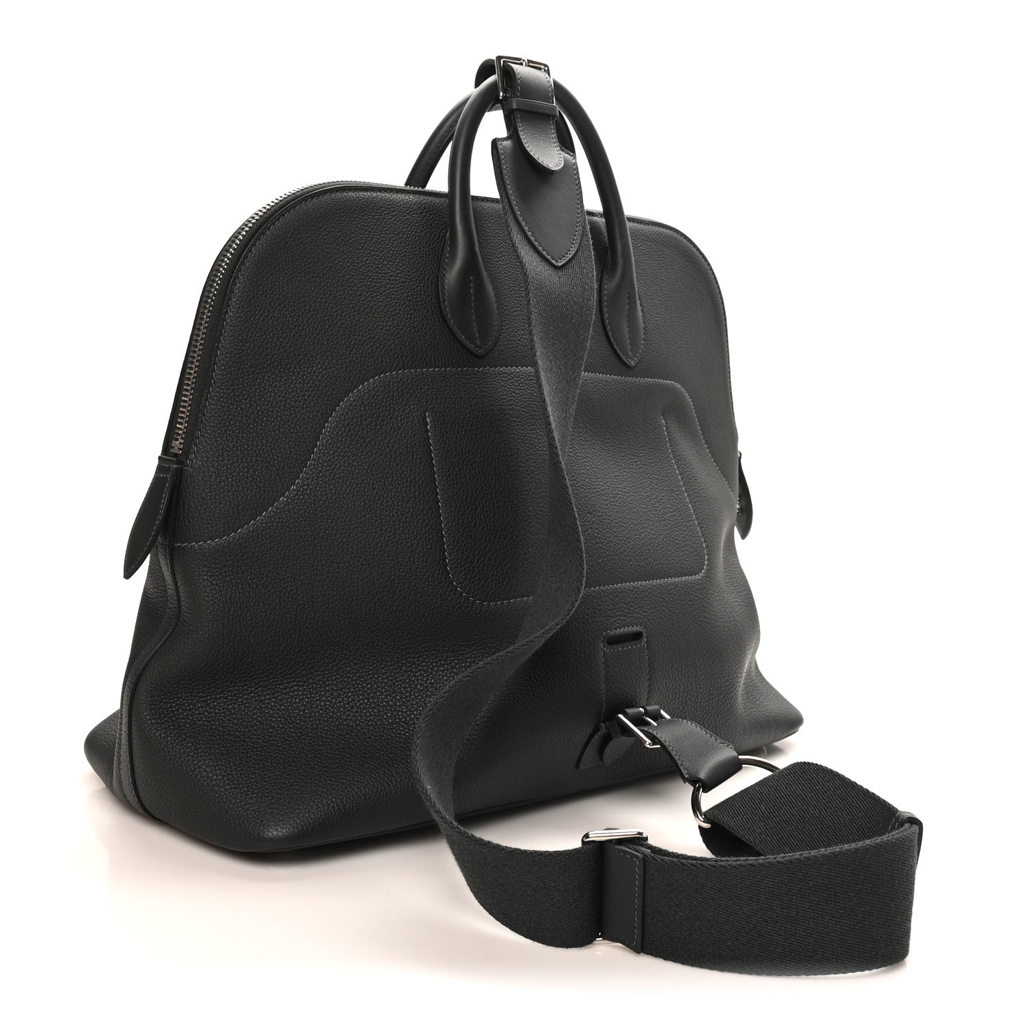 Hermes Togo Swift Bolide a Dos Backpack Gris Misty 3 of 11