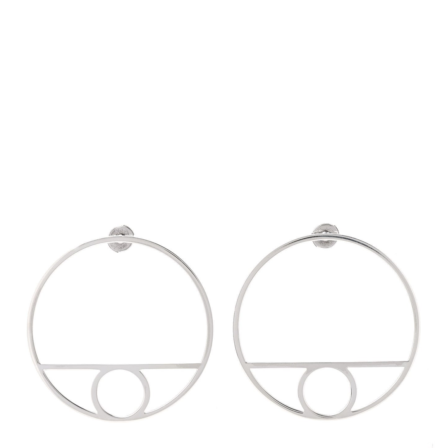 Sterling Silver Chaine D'Ancre Game Earrings