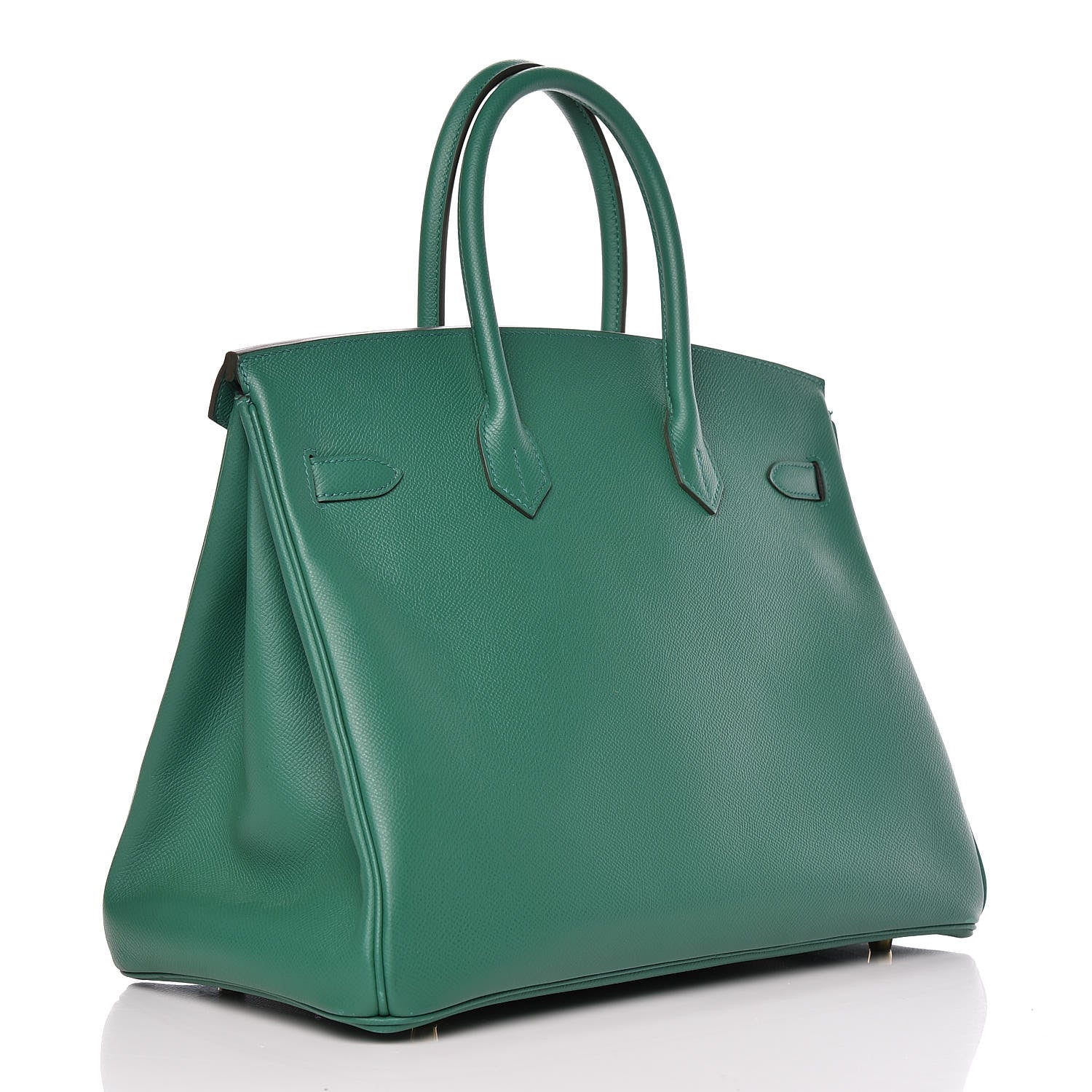Hermes Epsom Birkin 35 Vert Vertigo 3 of 38