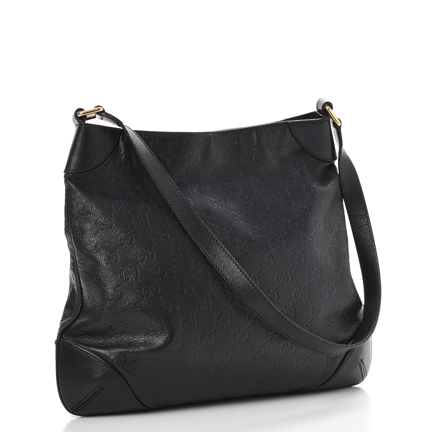Guccissima Hobo Black