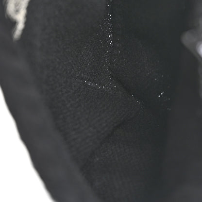 Chanel Cashmere CC Beanie Hat Black 4 of 6