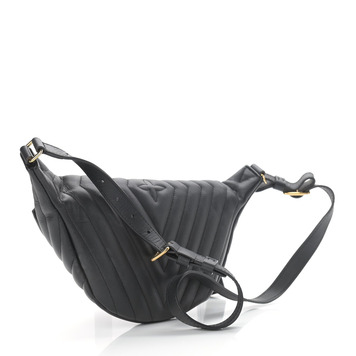 Louis Vuitton Monogram New Wave Bumbag Black 3 of 9