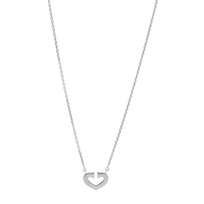 Cartier 18K White Gold Medium Hearts and Symbols Necklace 1 of 4
