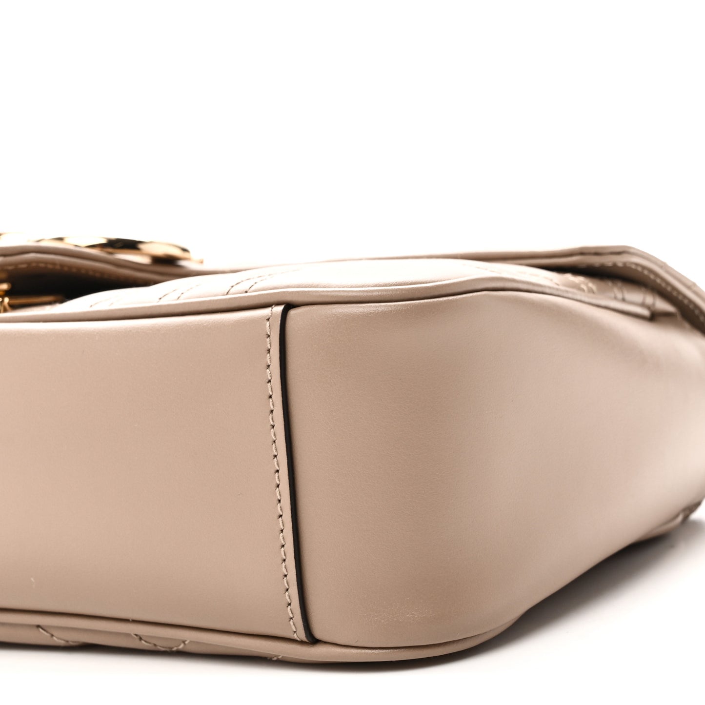 Calfskin Matelasse Small GG Marmont Shoulder Bag Porcelain Rose