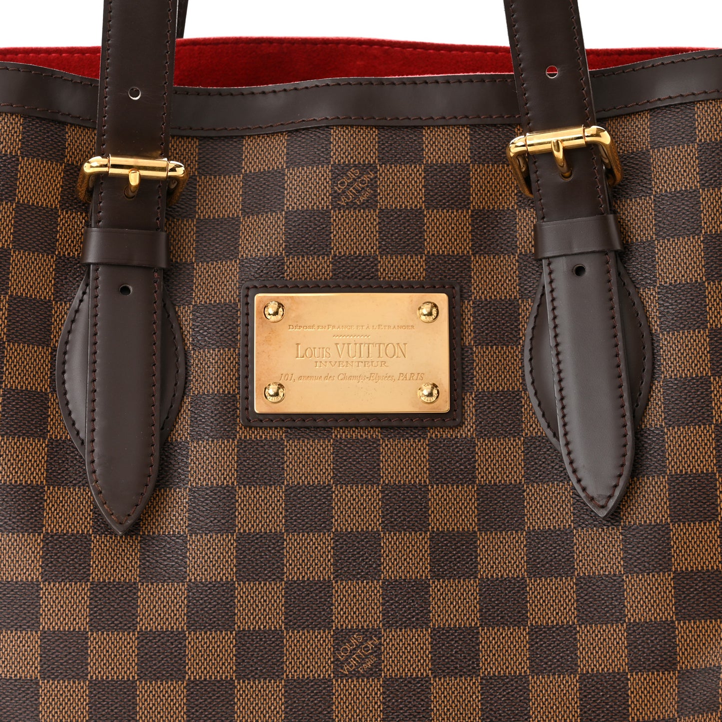 LOUIS VUITTON Damier Ebene Hampstead MM