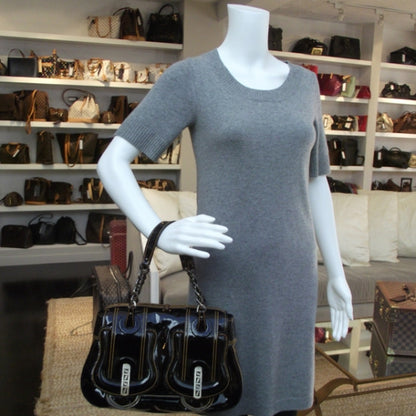 Fendi Patent B Bag Black 2 of 11