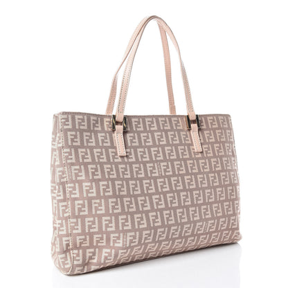 Fendi Zucchino Vitello Small Tote Cipria Teint Cipria 3 of 19
