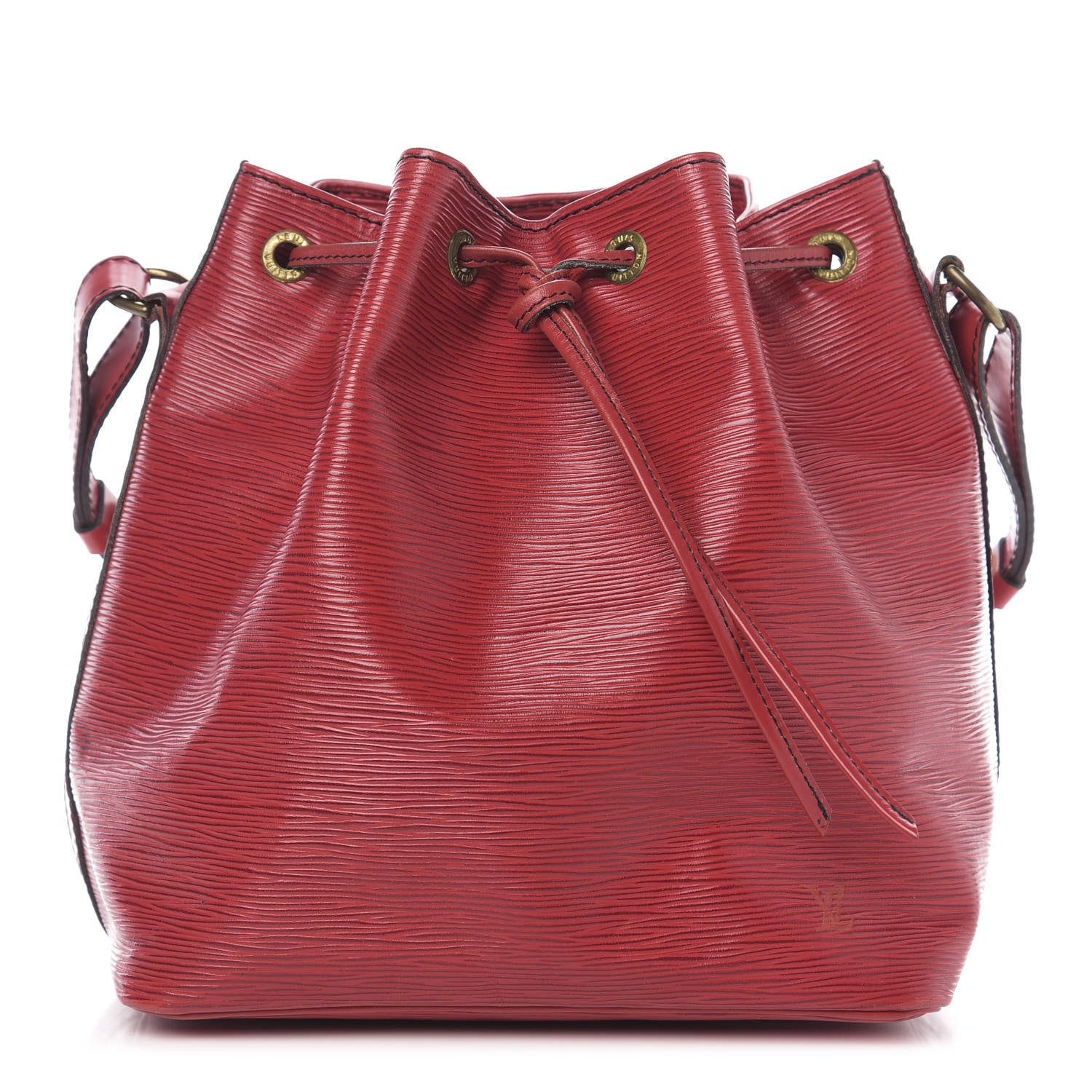 Louis Vuitton Epi Petit Noe Castillan Red 1 of 10