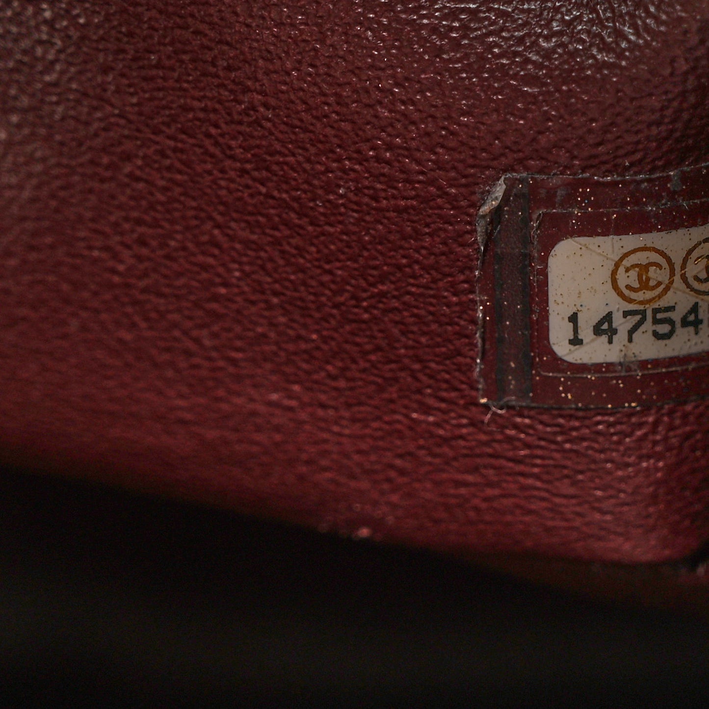 Aged Calfskin Quilted 2.55 Reissue 227 Flap Black