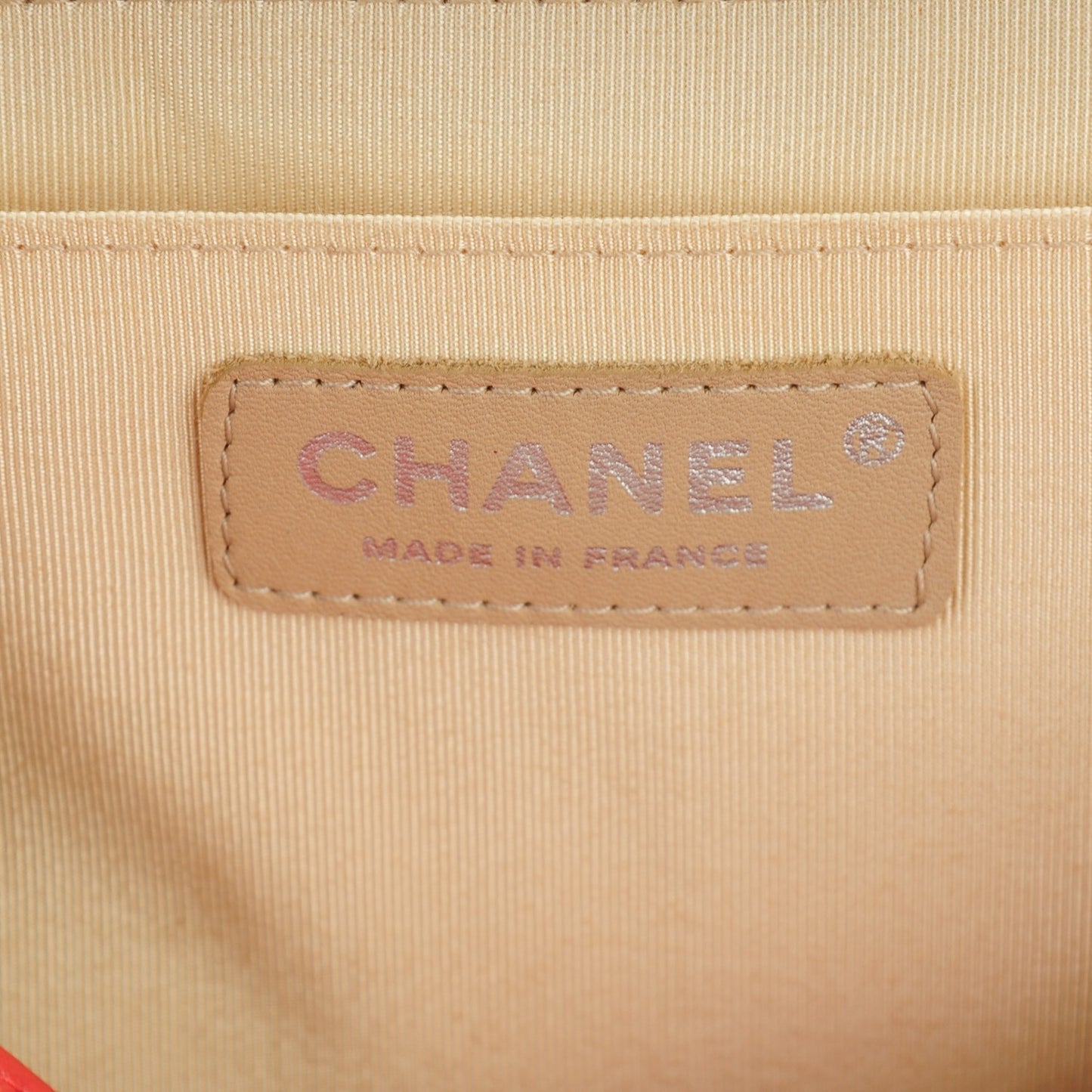 Lambskin Quilted Large Coco Rider Red