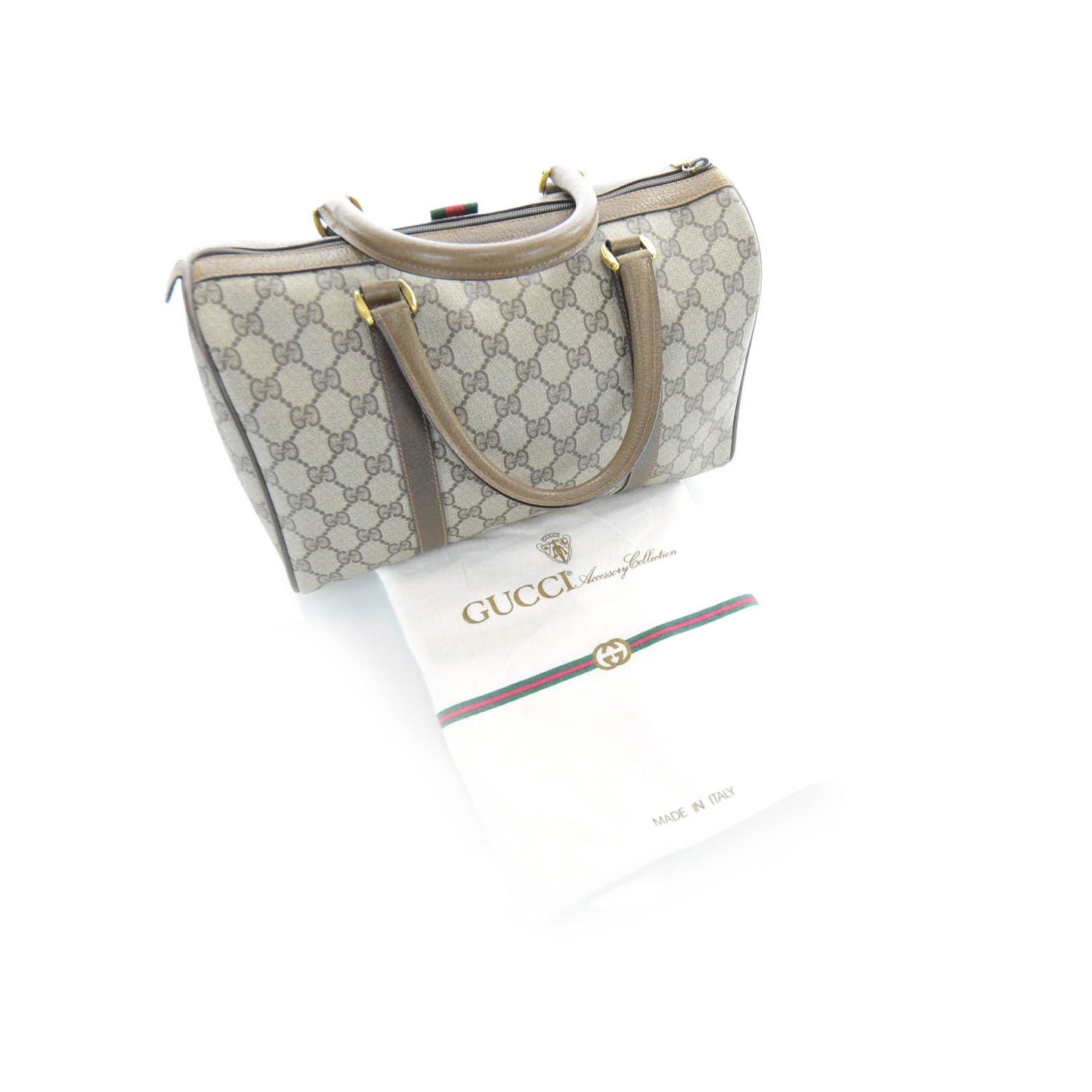 GG Monogram Boston Brown