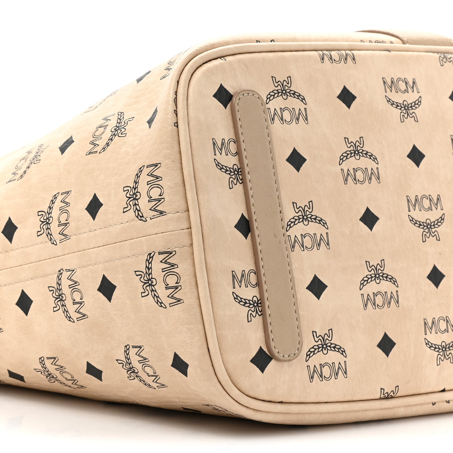 Visetos Medium Liz Reversible Shopper Tote Beige
