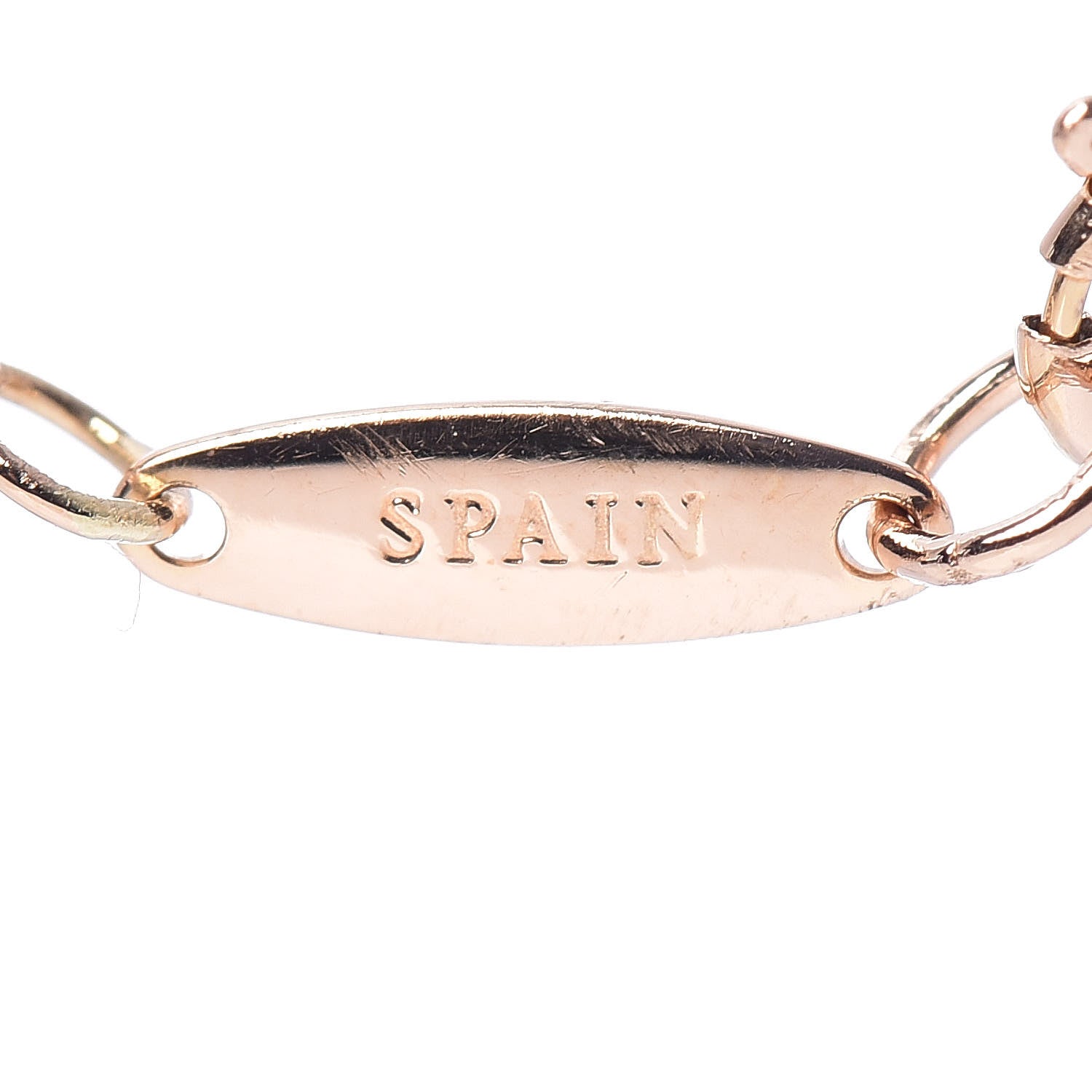 Tiffany 18K Rose Gold Diamond .08ct Elsa Peretti Diamonds by the Yard Bracelet 5 of 8