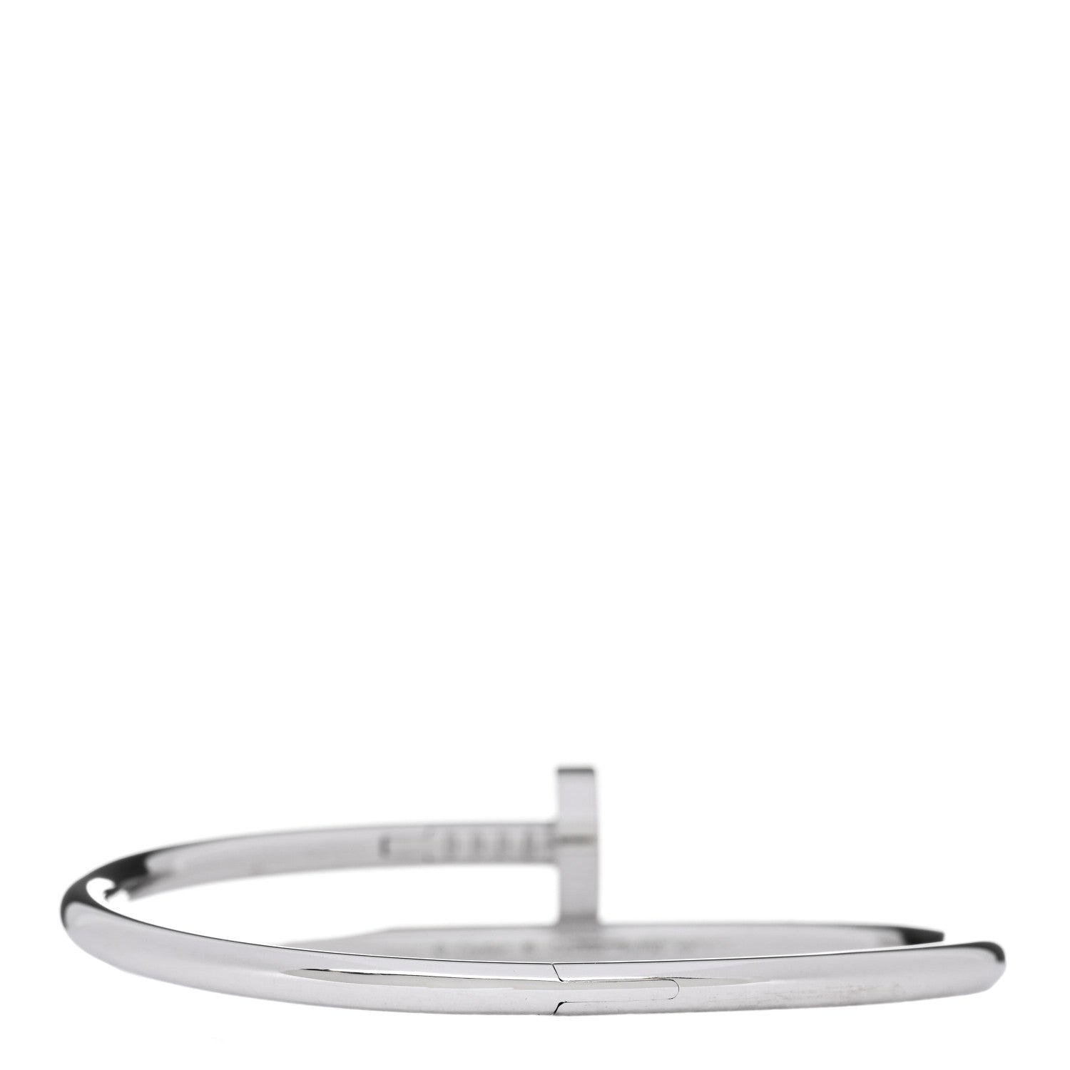 Cartier 18K White Gold Juste Un Clou Bracelet 16 2 of 4