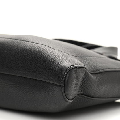 Salvatore Ferragamo Tumbled Calfskin Business Bag Black 11 of 11