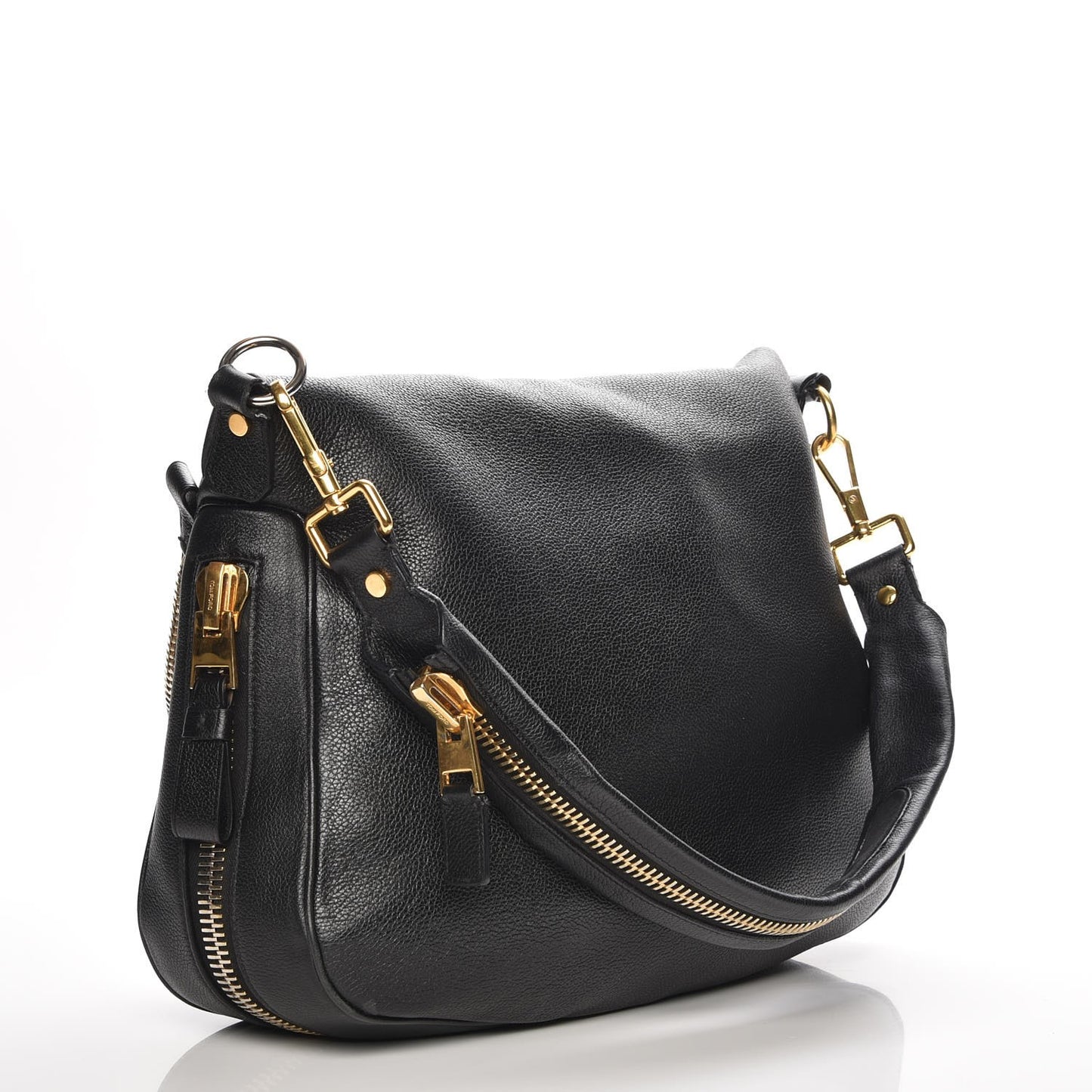 Pebbled Calfskin Large Jennifer Black