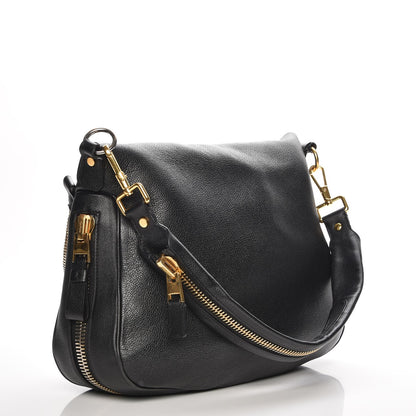 Tom Ford Pebbled Calfskin Large Jennifer Black 3 of 9