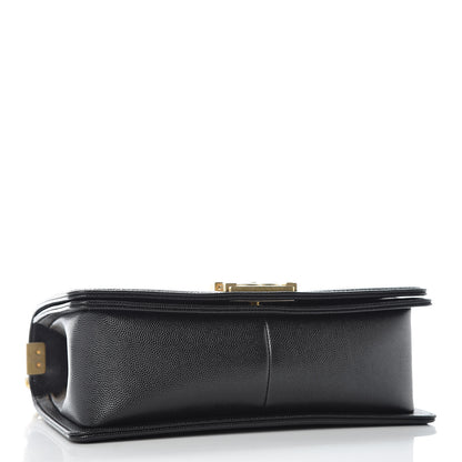 Chanel Caviar Quilted Medium Boy Flap Black 4 of 10