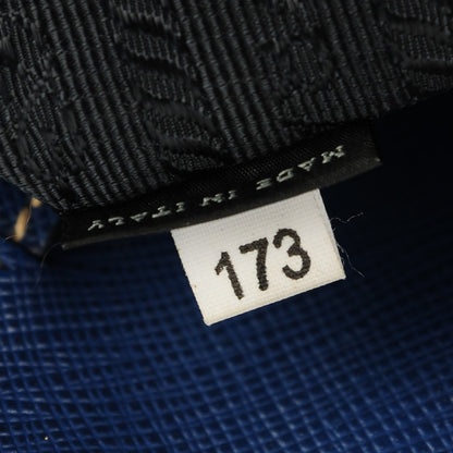 Prada Saffiano Lux Shopping Tote Bleuette 8 of 8
