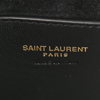 Saint Laurent Smooth Calfskin Le 5 A 7 Mini Hobo Black 6 of 8