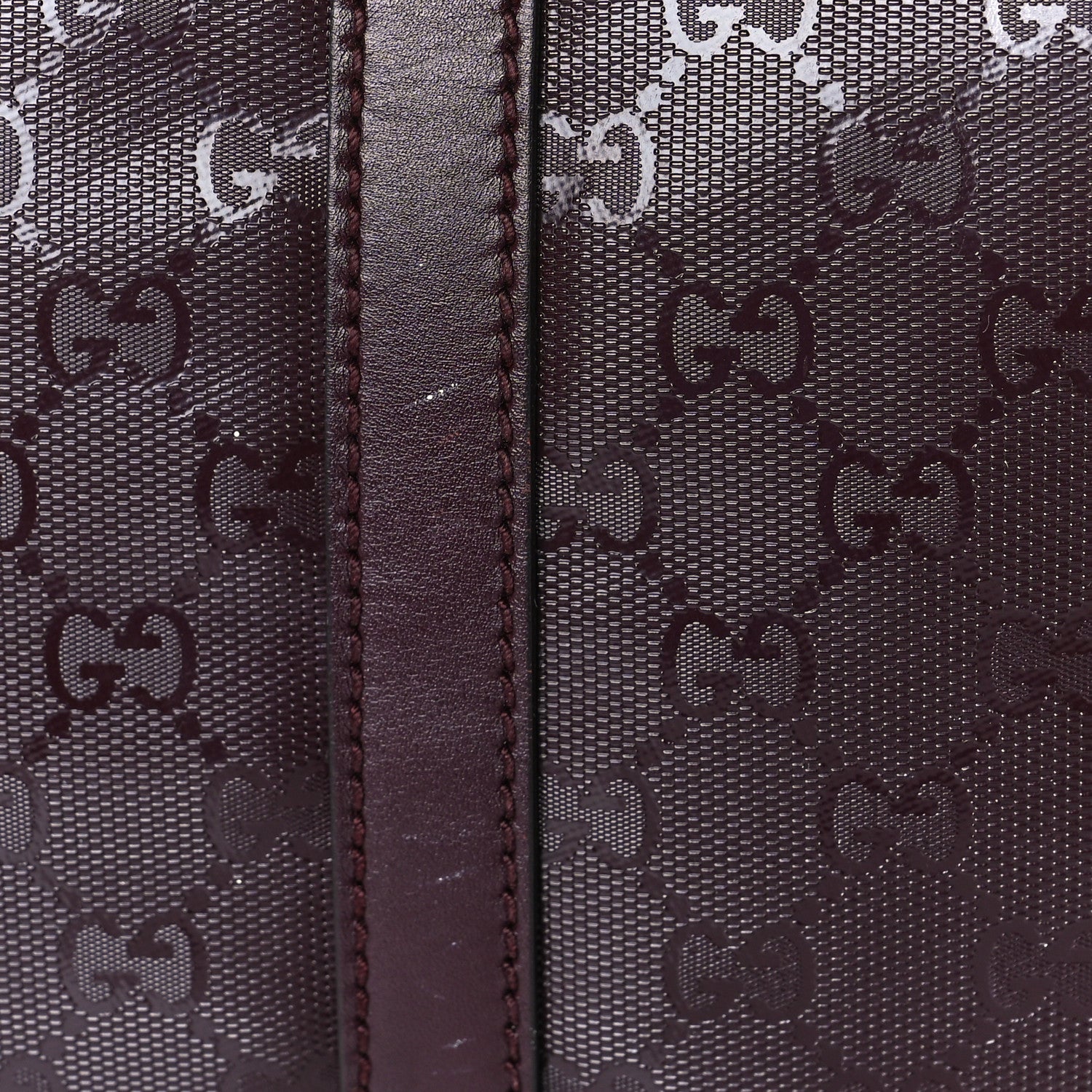 Gucci Imprime Monogram Medium Joy Boston Bordeaux 10 of 10